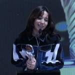 Zeynep Bastık at a music awards event in 2020
