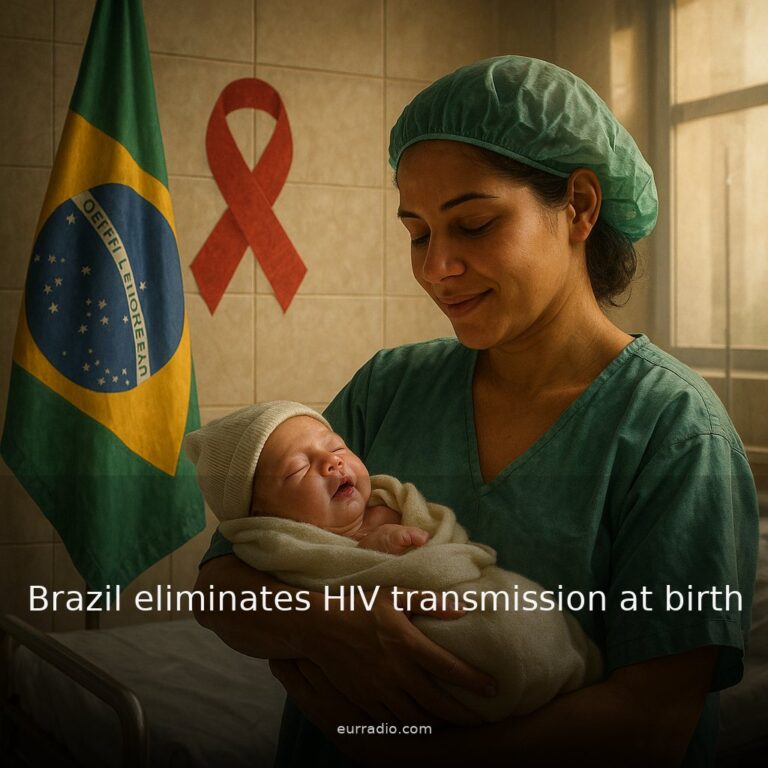 Brazil eliminates HIV transmission at birth