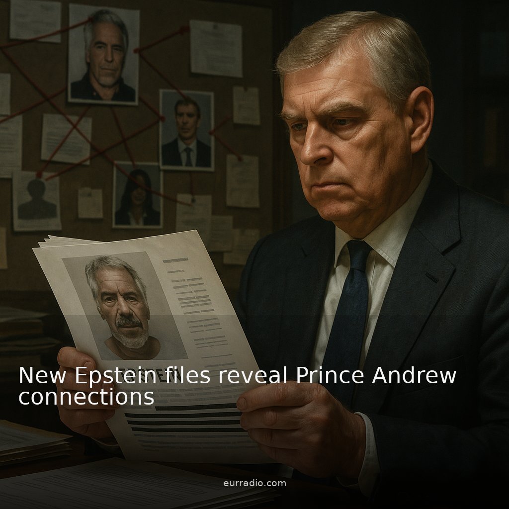 New Epstein files reveal Prince Andrew connections