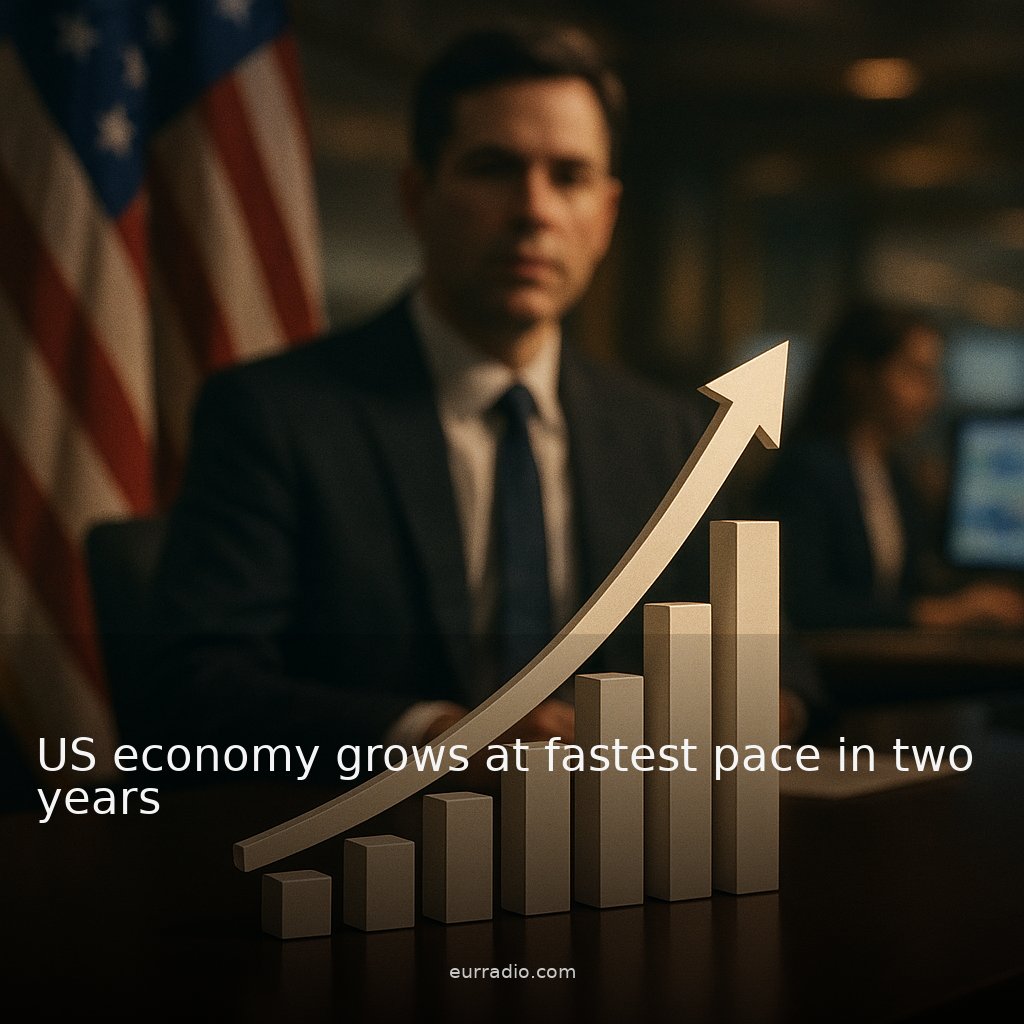 US economy grows at fastest pace in two years