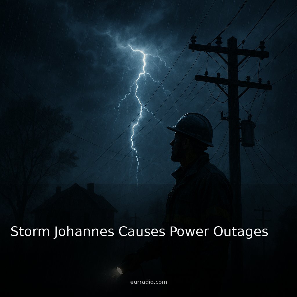 Storm Johannes Causes Power Outages