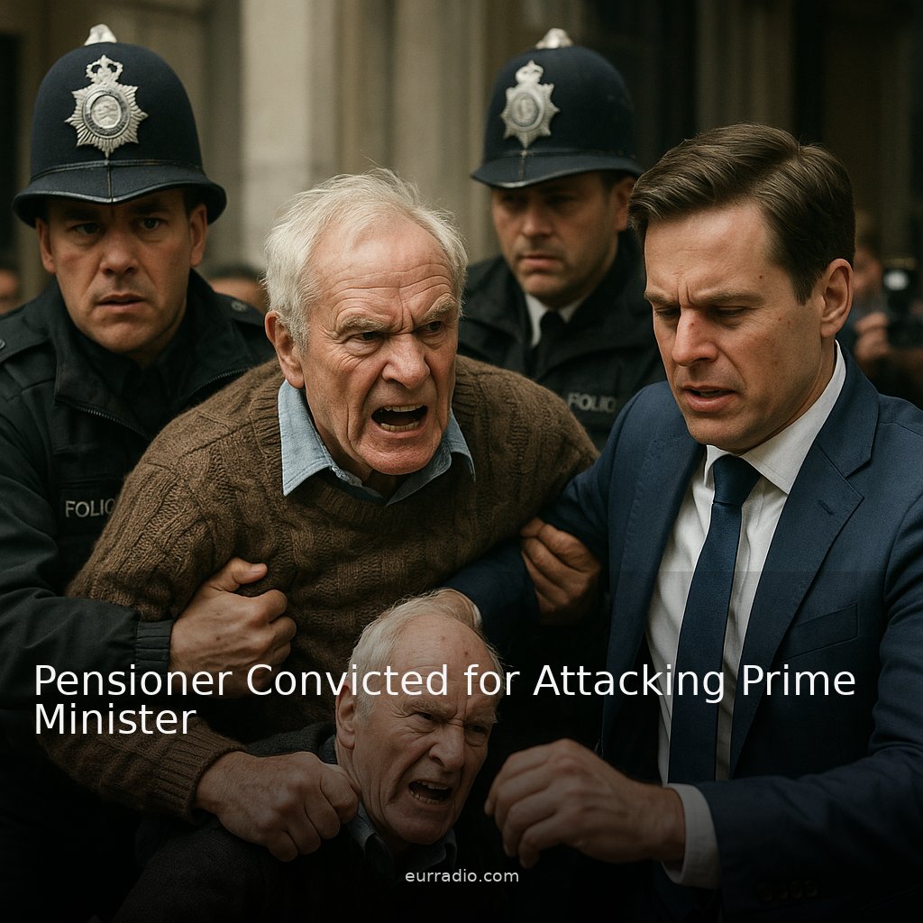 Pensioner Convicted for Attacking Prime Minister