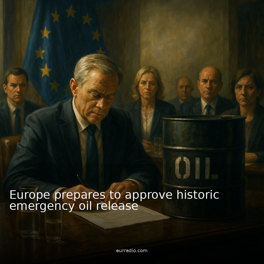 Europe prepares to approve historic emergency oil release