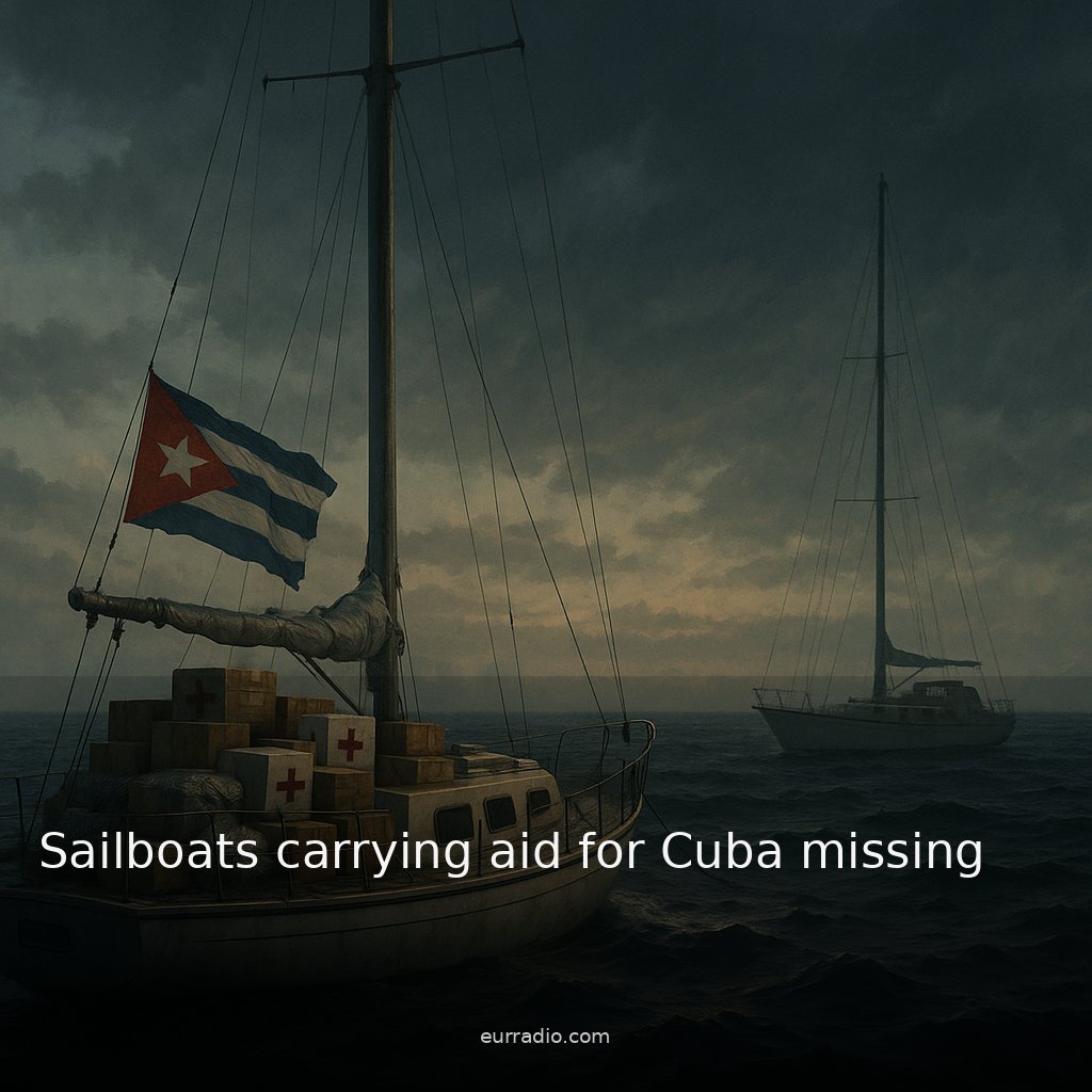 Sailboats carrying aid for Cuba missing