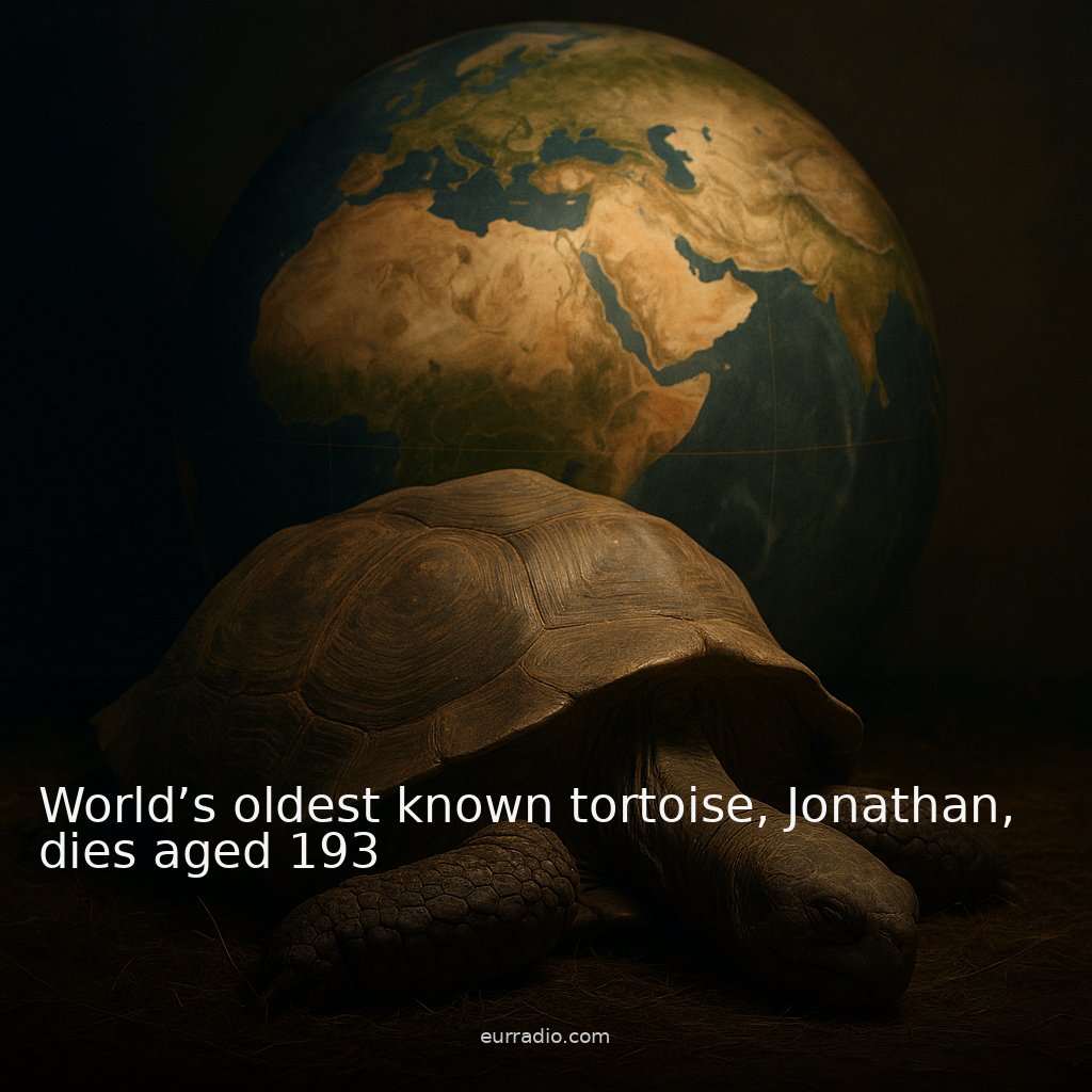 World’s oldest known tortoise, Jonathan, dies aged 193