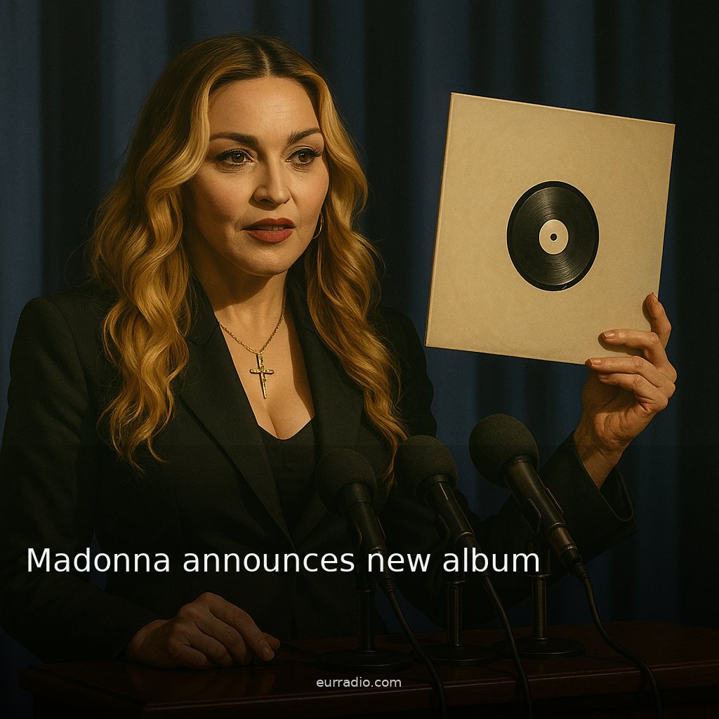 Madonna announces new album