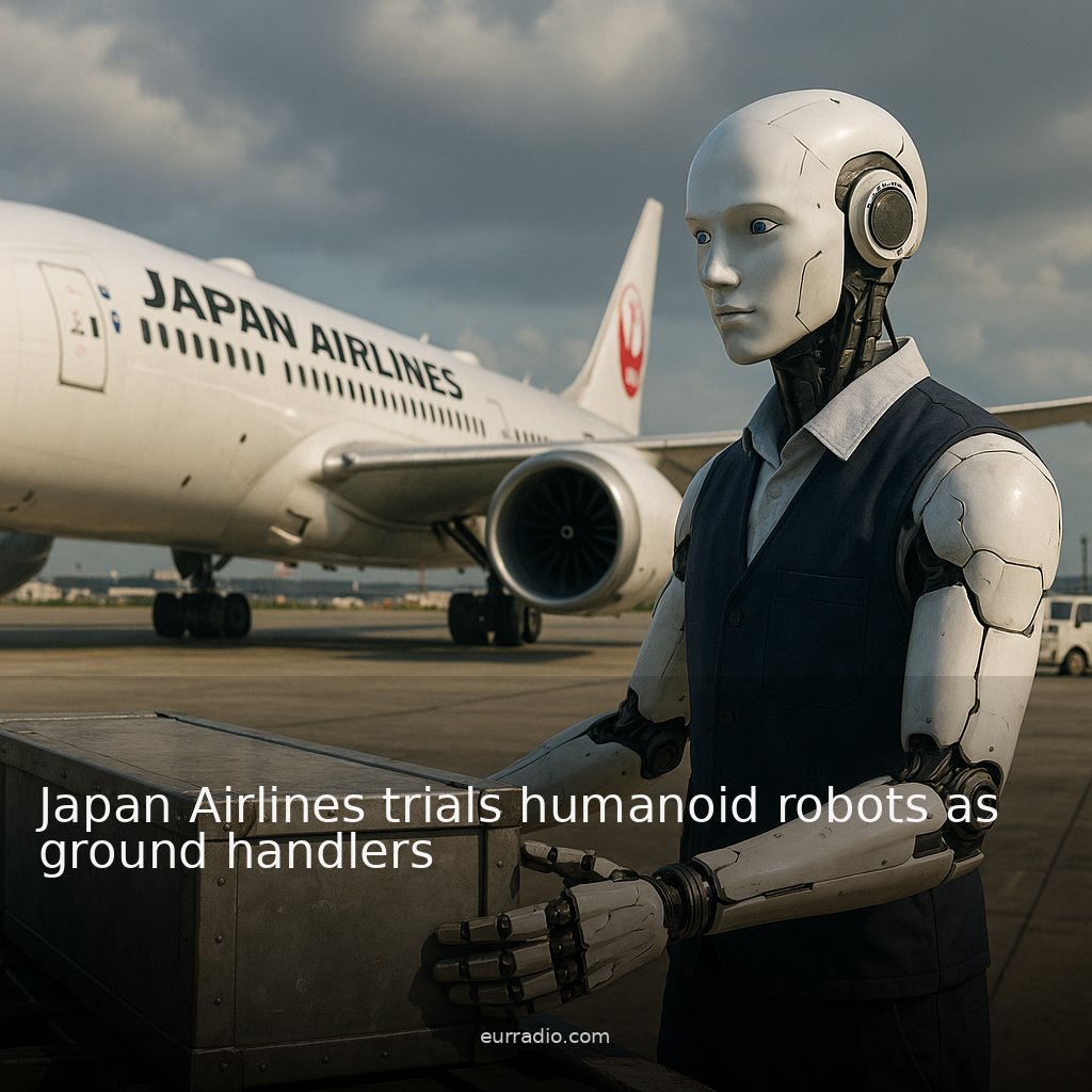 Japan Airlines trials humanoid robots as ground handlers