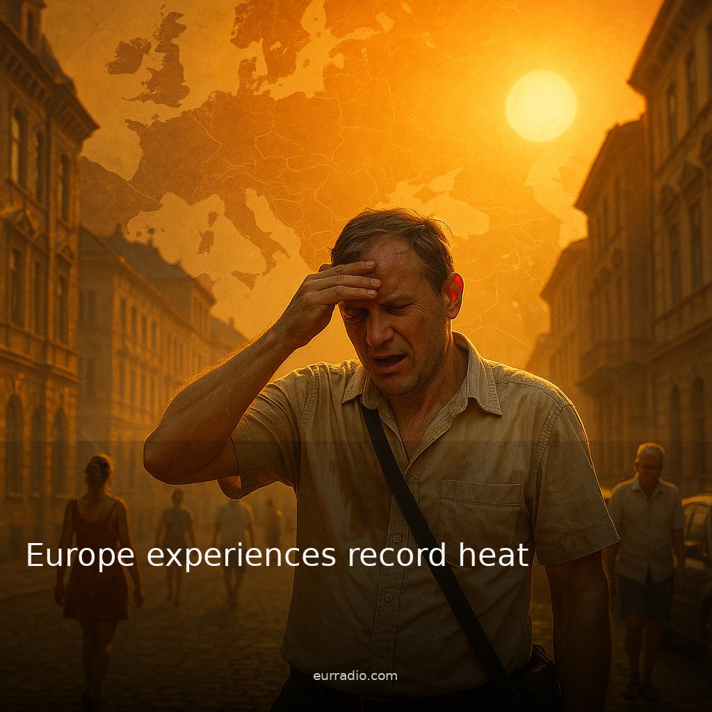 Europe experiences record heat