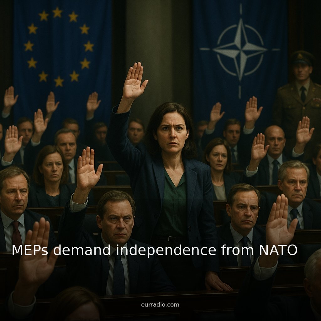 MEPs demand independence from NATO