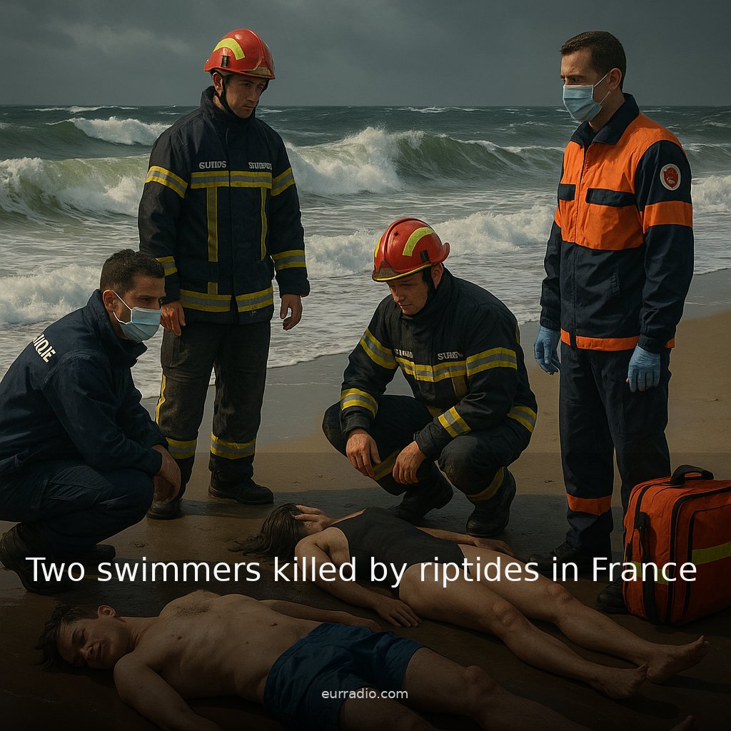 Two swimmers killed by riptides in France