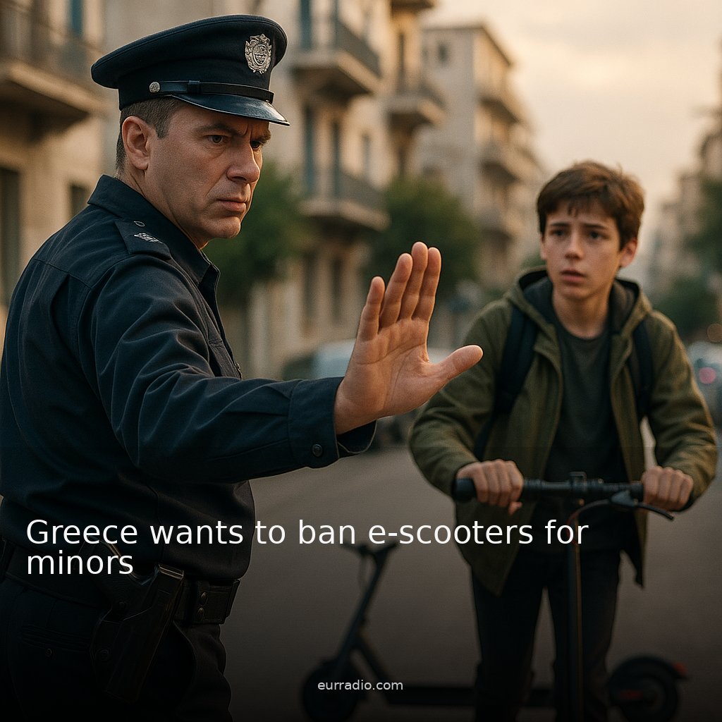 Greece wants to ban e-scooters for minors