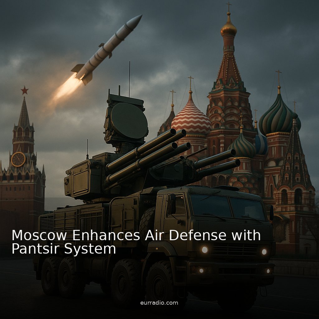Moscow Enhances Air Defense with Pantsir System