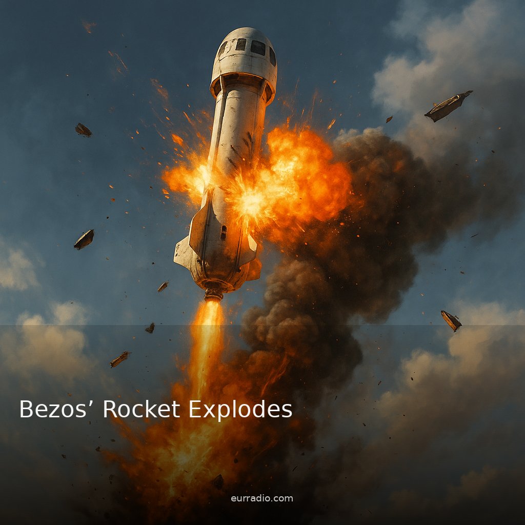 Bezos’ Rocket Explodes