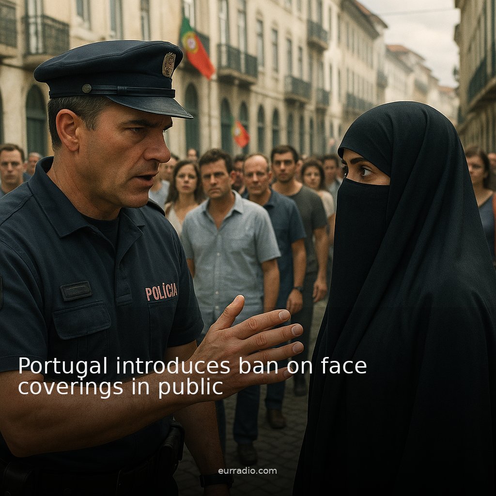 Portugal introduces ban on face coverings in public