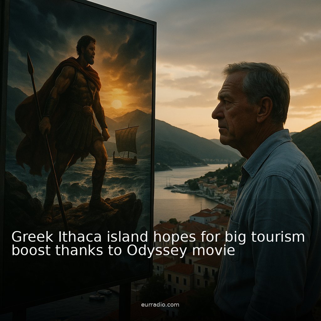 Greek Ithaca island hopes for big tourism boost thanks to Odyssey movie