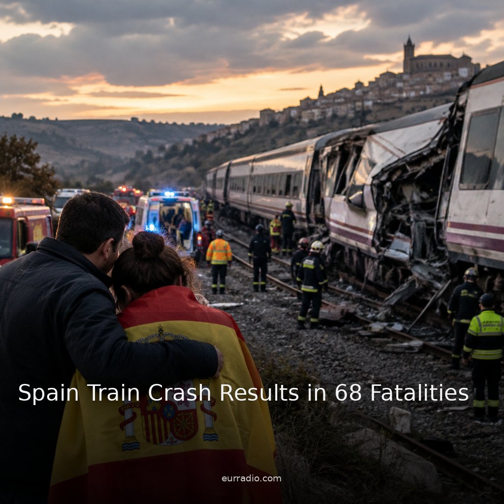 Spain Train Crash Results in 68 Fatalities